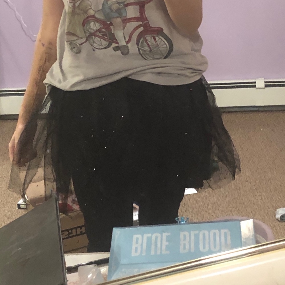 Black gothic tutu